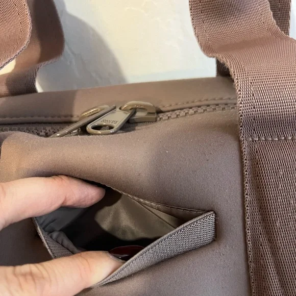 Dagne Dover Landon Small Carryall Bag in Dune - Picture 7 of 16